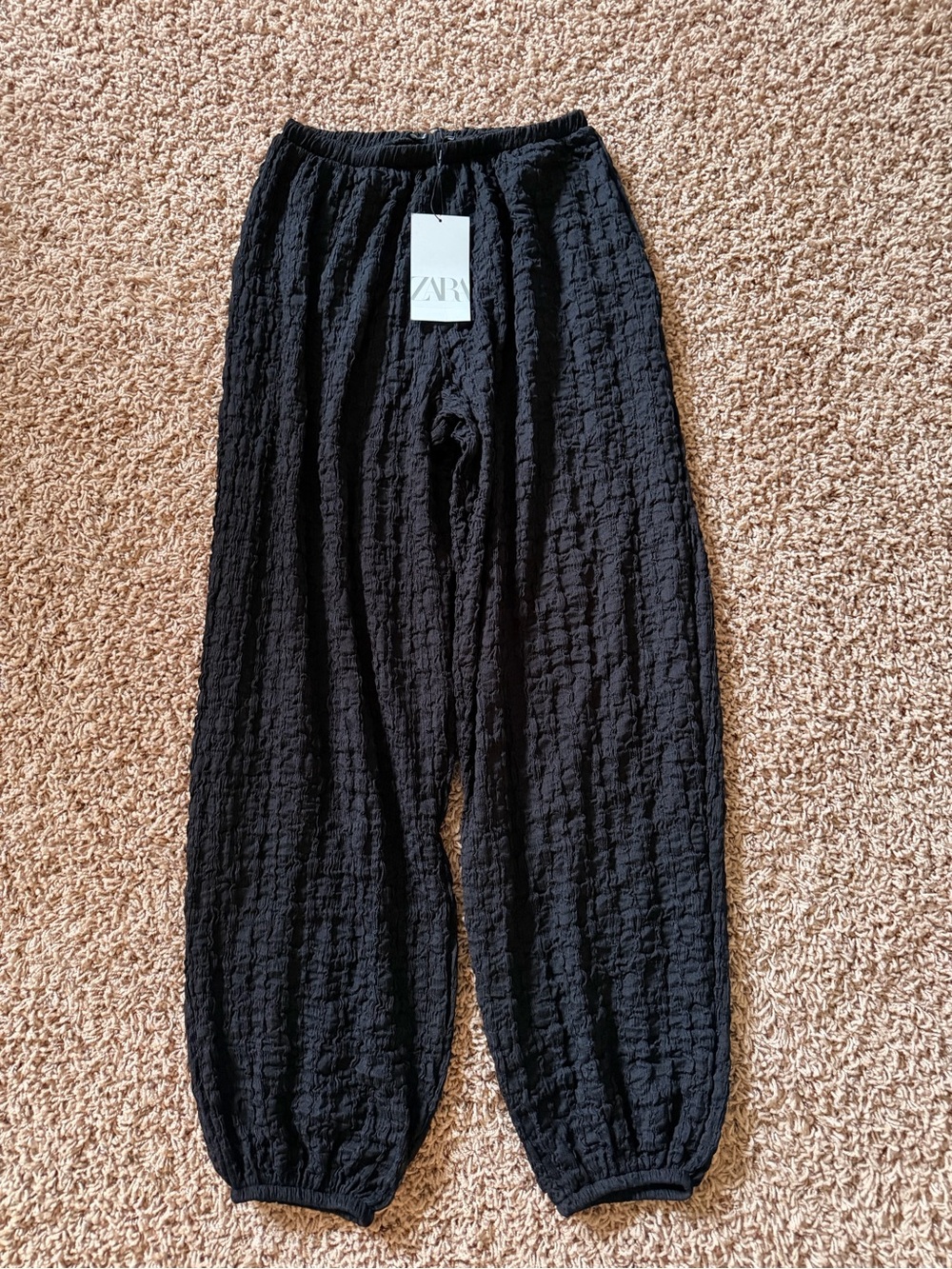 Zara Black Ballon Pants - Women's